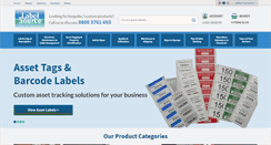 Desktop Screenshot of labelsource.co.uk